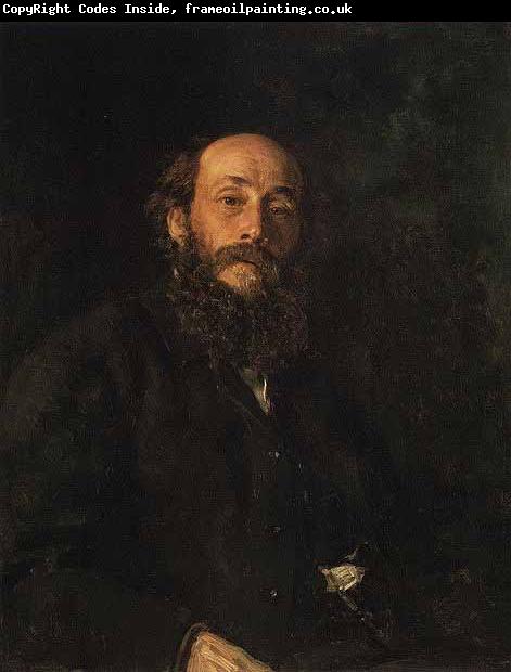 Ilya Repin Portrait of painter Nikolai Nikolayevich Ge